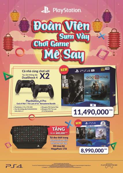 Sony ra mắt bộ PS4 bán chính hãng với mức giá ưu đãi kèm đĩa game