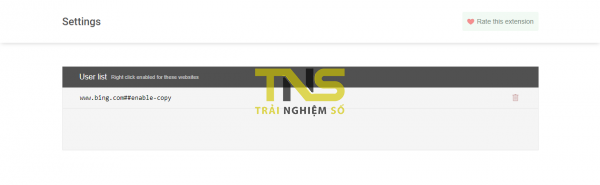 Cách bật menu chuột phải trên trang web không cho phép