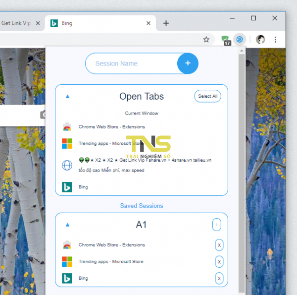 Tabs Aside: Lưu, đồng bộ tab của bạn đã mở trên Chrome