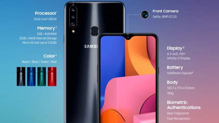 Galaxy A20s, A70s lộ diện, chưa có giá 