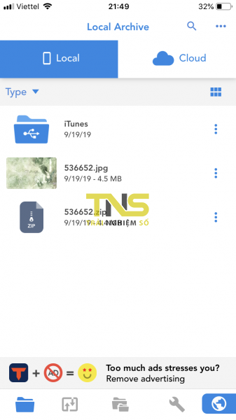 Quản lý file trên iOS và dịch vụ đám mây trong một nơi