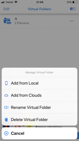 Quản lý file trên iOS và dịch vụ đám mây trong một nơi