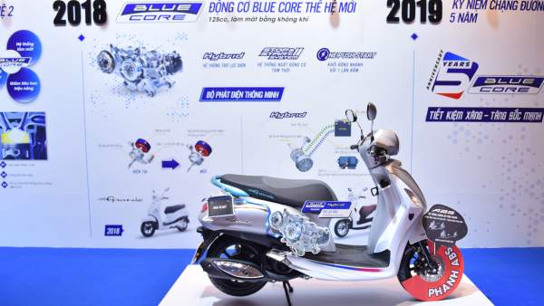Yamaha kỷ niệm 5 năm động cơ Blue Core
