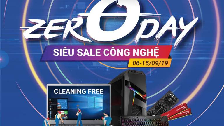 Phong Vũ tung chương trình “Zero Day – Siêu Sales Công Nghệ”