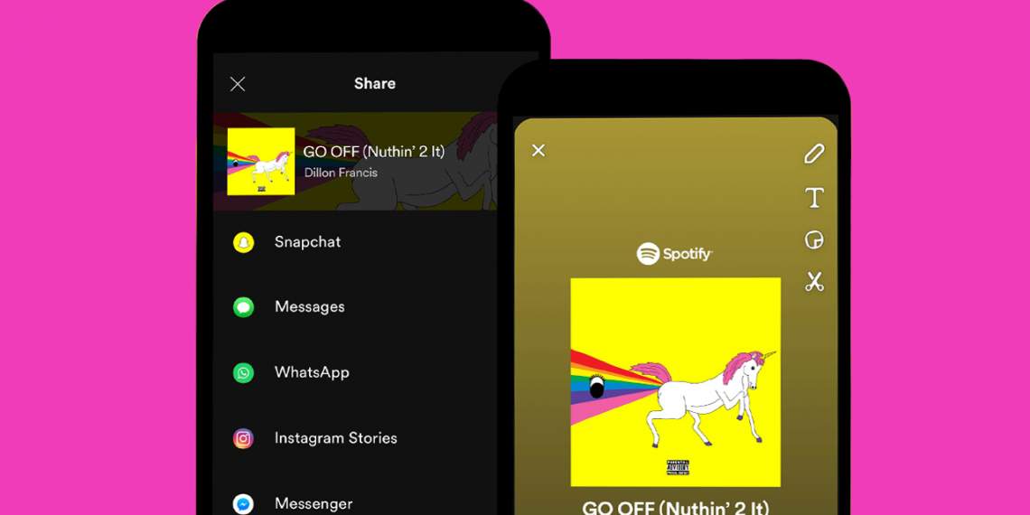 Spotify bắt tay với Snapchat, cho phép chia sẻ nhạc và podcast trực tiếp trên Snapchat Story