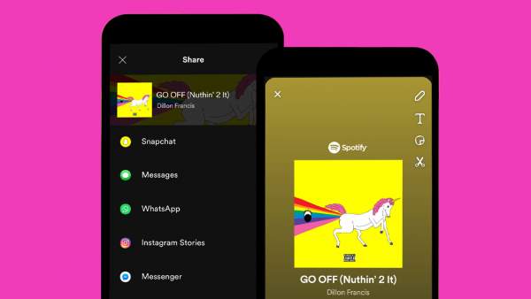 Spotify bắt tay với Snapchat, cho phép chia sẻ nhạc và podcast trực tiếp trên Snapchat Story