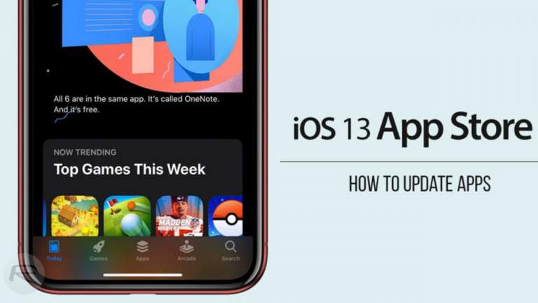Mục Cập nhật ứng dụng (Update) trong iOS 13 nằm ở đâu?