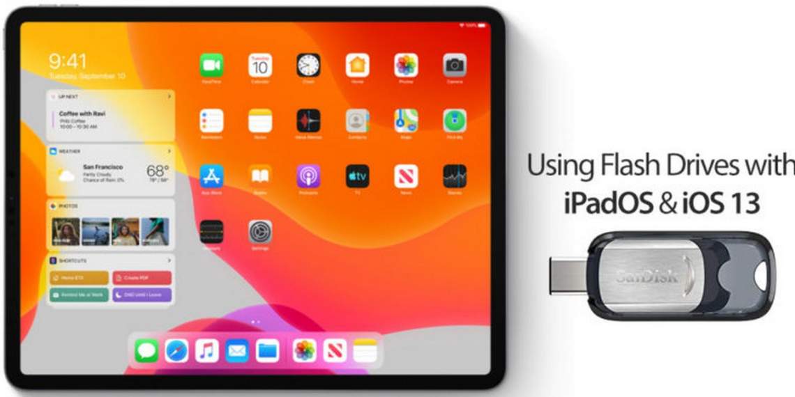 Cách kết nối và sử dụng ổ USB trên iPadOS và iOS 13