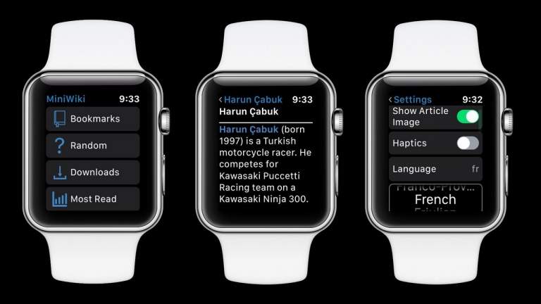 MiniWiki – mở rộng kiến thức với Apple Watch
