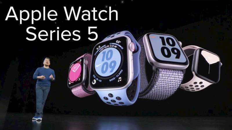 Apple Watch series 5 ra mắt, gọi cấp cứu không cần iPhone