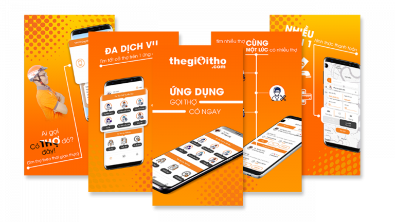 Ra mắt Thế Giới Thợ – Nền tảng gọi thợ lành nghề trên di động