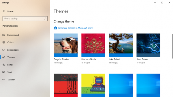 Chia sẻ 5 theme mới tháng 10-2019 cho Windows 10