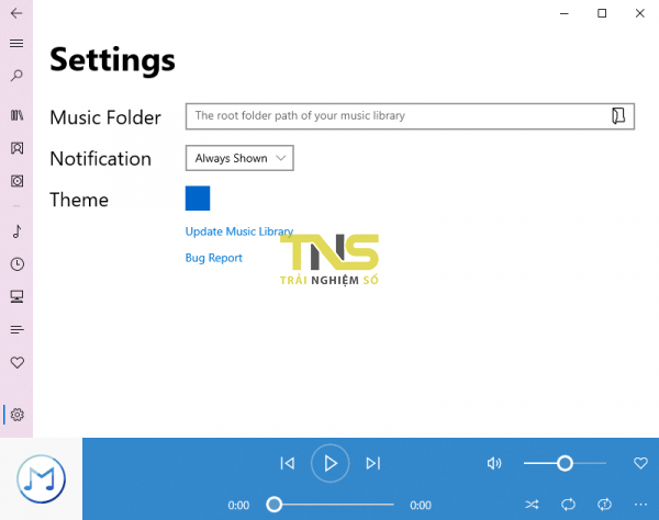 SMPlayer: Trình phát nhạc đẹp như Groove music cho Windows 10