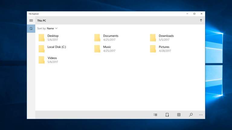 Cách truy cập nhanh giao diện File Explorer mới trên Windows 10