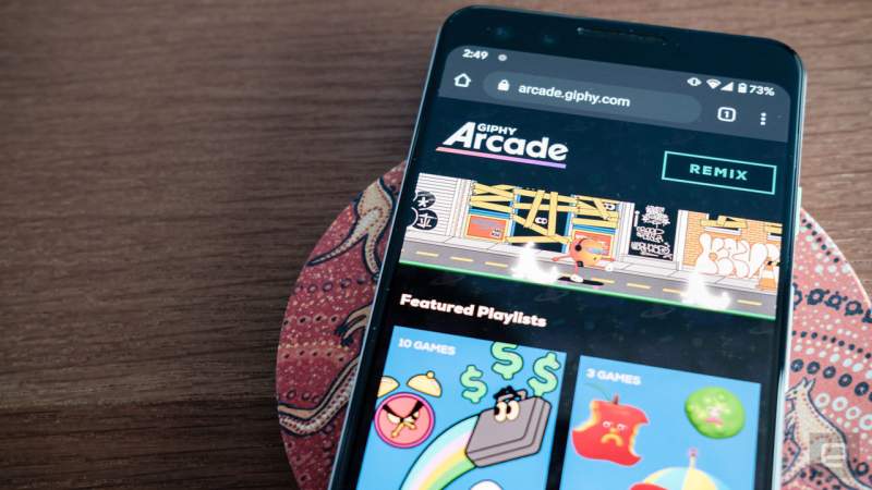 GIPHY Arcade: Tạo game miễn phí bằng ảnh động GIF