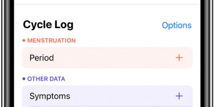 Theo dõi chu kỳ kinh nguyệt của bạn trên iPhone