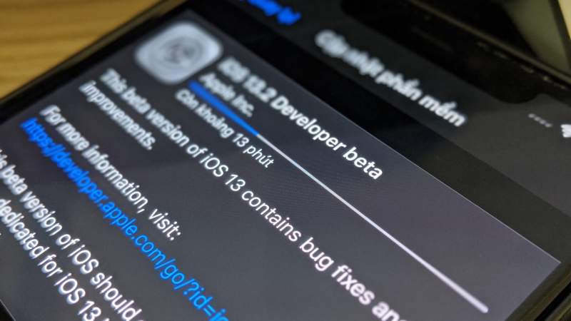 Đã có iOS 13.2 và iPadOS 13.2 Beta 1