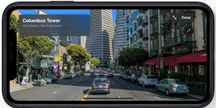 Cách dùng tính năng Nhìn xung quanh trong Bản đồ trên iPhone
