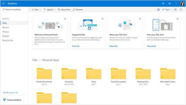 OneDrive Personal Vault là gì?