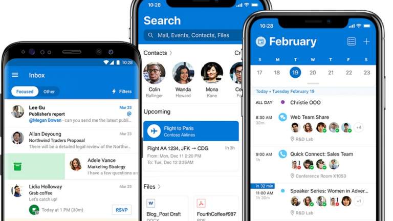 Outlook trên Android được hỗ trợ cho đồng hồ thông minh Samsung