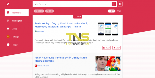 Cách lưu trang web trên Google Chrome để xem offline sau bằng Scrapp Bookmarks