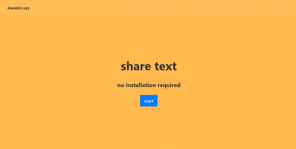 Sharetxt.xyz: Chia sẻ văn bản theo thời gian thực như Google Docs