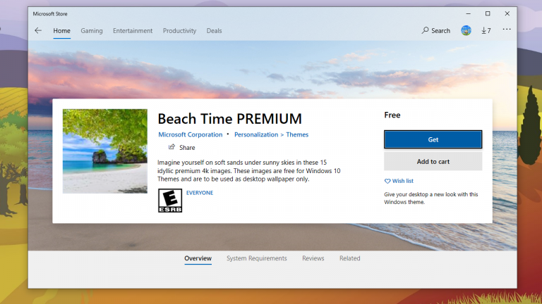 Chia sẻ 5 theme chất lượng 4K cho Windows 10 (tháng 12-2019)