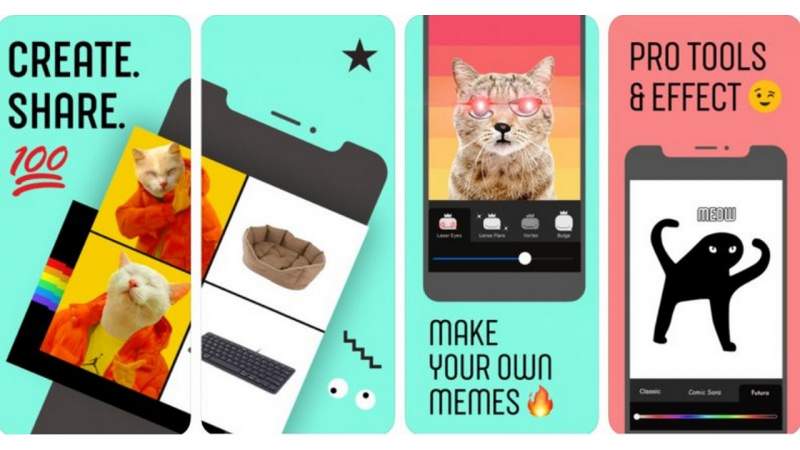 Whale – ứng dụng tạo ảnh meme của Facebook