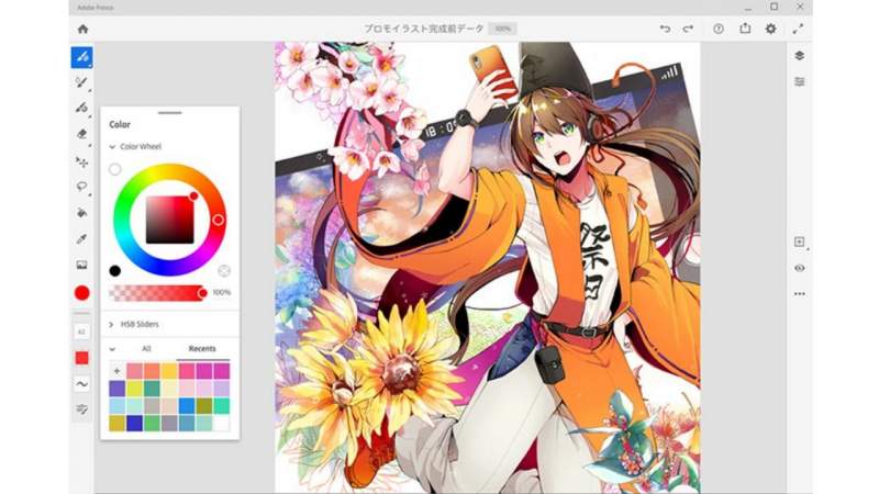 Adobe Fresco – ứng dụng vẽ chuyên nghiệp trên Windows và iPadOS