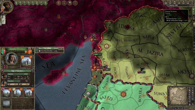 Đang miễn phí game Crusader Kings II: Sword of Islam