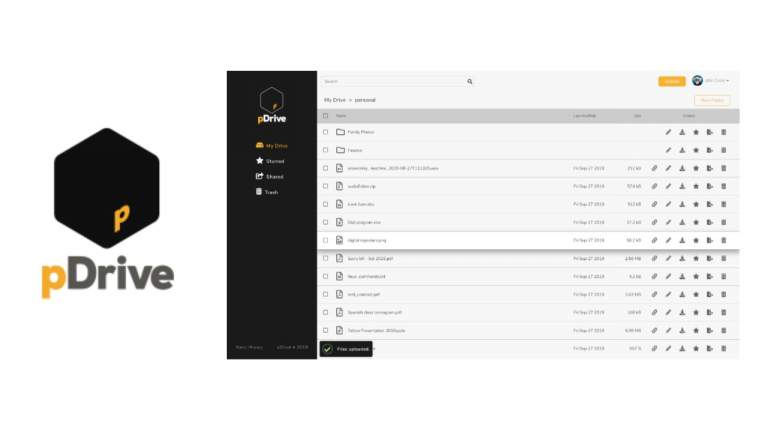 pDrive: Nơi lưu trữ dữ liệu an toàn, miễn phí cho bạn