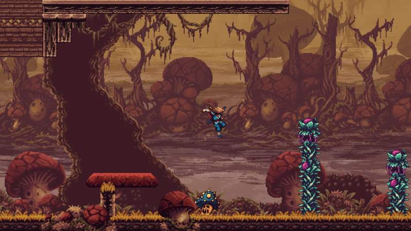 Đang miễn phí game đi cảnh màn hình ngang The Messenger cực hay