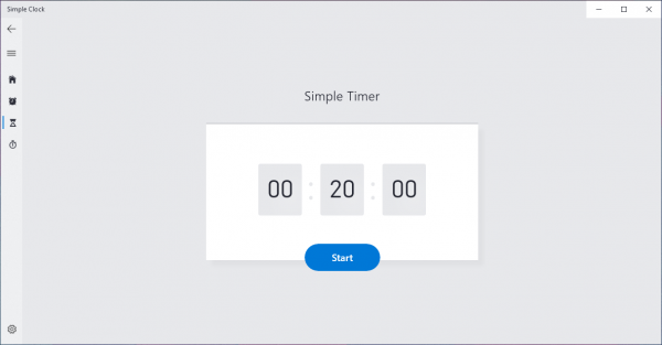 Simple Clock: Ứng dụng đồng hồ thay thế Alarms & Clock trên Windows 10