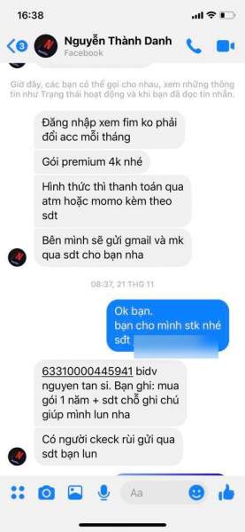 Cẩn thận khi mua tài khoản Netflix giá rẻ trên Facebook