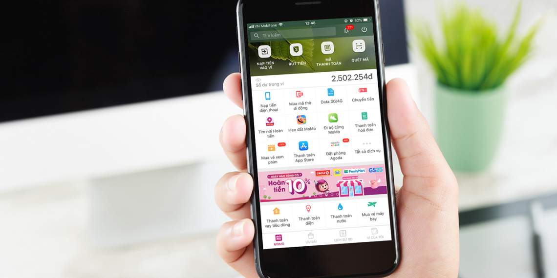 Ví MoMo chính thức là kênh thanh toán điện tử của Cổng Dịch vụ công Quốc Gia