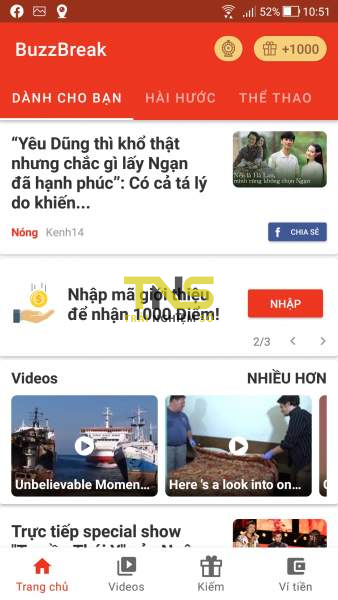 BuzzBreak: Ứng dụng đọc báo kiếm tiền dễ dàng