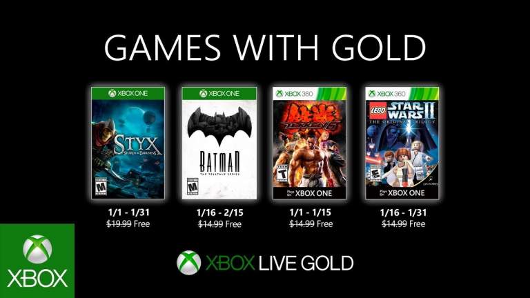 Games with Gold tháng 1/2020: Styx: Shards of Darkness, Batman: The Telltale Series và…