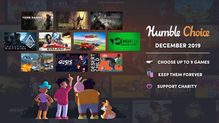 Humble Choice tháng 12/2019: Shadow of the Tomb Raider, Blasphemous và nhiều nữa