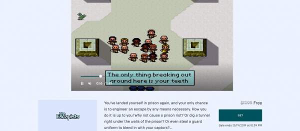 Nhanh tay nhận miễn phí game The Escapists từ Epic Games Store