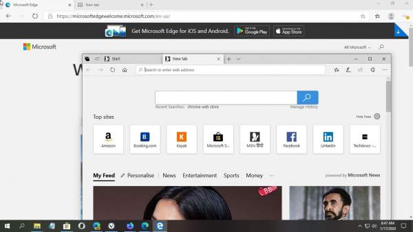 Cách chạy song song Edge Legacy và Edge Chromium trên Windows 10