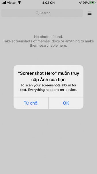 Tìm nhanh hình ảnh trên iPhone bằng văn bản trong ảnh