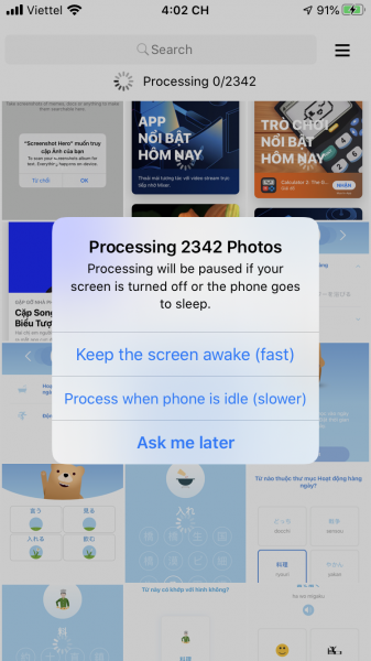 Tìm nhanh hình ảnh trên iPhone bằng văn bản trong ảnh