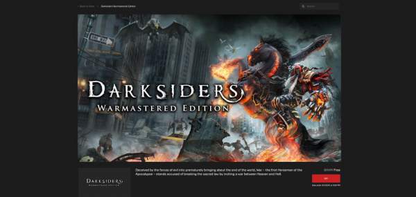 Đang miễn phí 3 game Steep, Darksiders Warmastered Edition và Darksiders II Deathinitive Edition