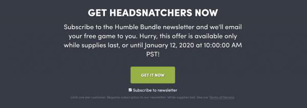 Đang miễn phí game Headsnatchers