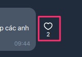 Cách xem người like trên Viber