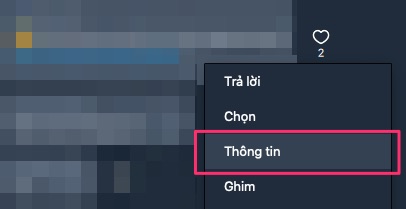 Cách xem người like trên Viber