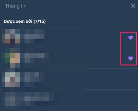 Cách xem người like trên Viber