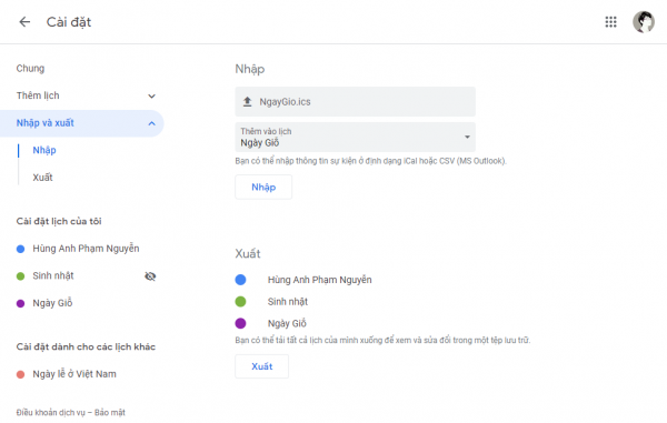Tạo lịch Âm cực nhanh và xem trong Google Calendar,...