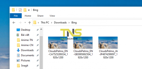 Thay hình nền desktop mỗi ngày bằng ảnh Bing với BingSnap