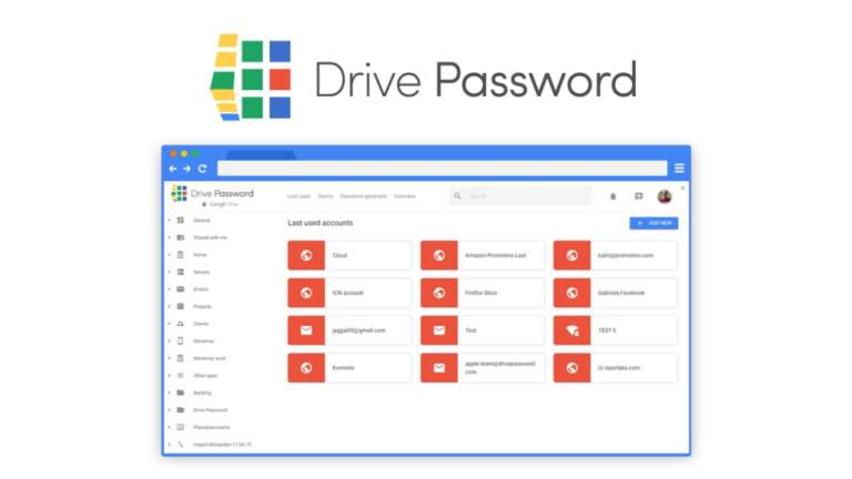 Drive Password: Nơi lưu giữ thông tin tài khoản an toàn cho bạn